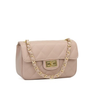Poseta Piele Baby Ruby - ROZ-PUDRA