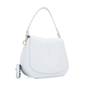 Poseta Piele Camelia - ALB-SIMPLU