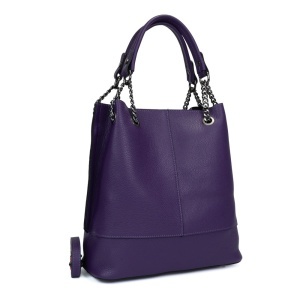 Poseta Piele Lucia - MOV INCHIS