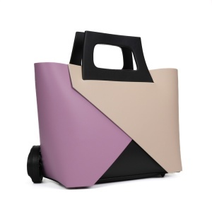 Poseta Piele Mathilda - LILA