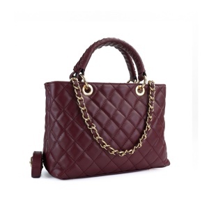 Poseta Piele Mini Georgie - BORDO