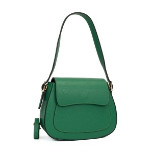 Poseta Piele Pauline - VERDE