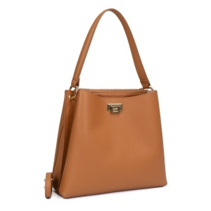 Poseta Piele Stephanie - CAMEL