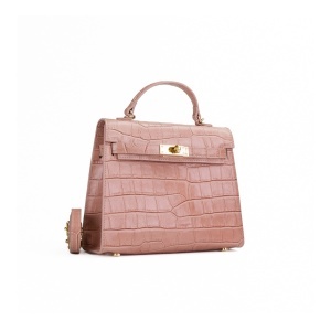 Poseta Piele Thea Croco Mini - PIERSICA