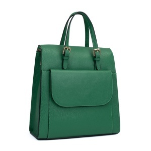 Rucsac Piele Alessa - VERDE