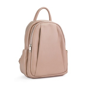 Rucsac Piele Timeea - ROZ-PUDRA