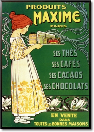 Tablou reclama vintage - Produits Maxime