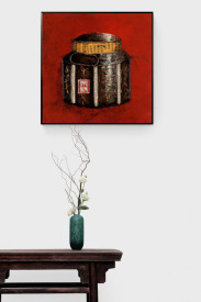 Black Angular Pot - Img 2