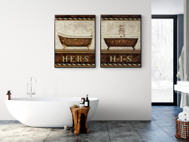 Tablou baie - Bourgoise Bath I