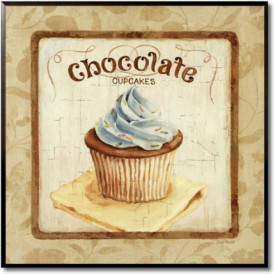 Tablou bucatarie briosa - Sweet Cupcakes Chocolate
