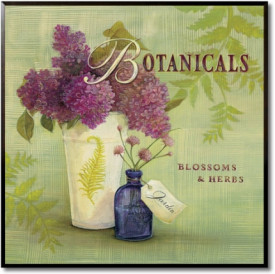 Tablou living flori - Blossoms and Herbs
