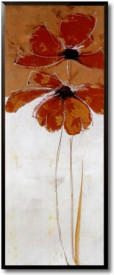 Tablou living flori - Flor Roja I