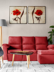 Tablou living flori - Scarlet Blossom