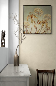 Tablou living flori - Serenity Textile I - Img 2