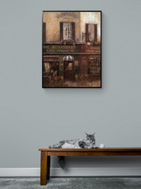 Tablou living magazine retro - Village Charm - Img 2