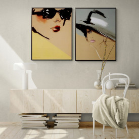 Tablou living moda - Chic