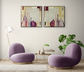 Tablou living - Raku II