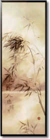 Tablou living tema Asia - Beautiful Bamboo I