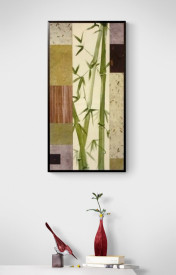 Tablou living tema Asia - Collage With Bamboo I - Img 2