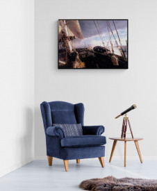 Tablou living tema marina - Rounding The Horn