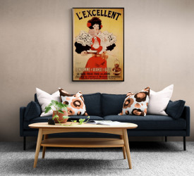 Tablou reclama vintage - L'Excellent