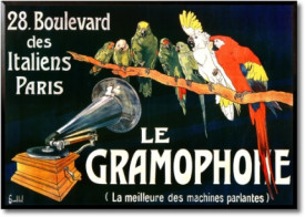 Tablou reclama vintage - Le Gramophone