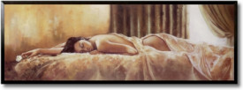 Tablou semi-nud dormitor - Quiet Moment