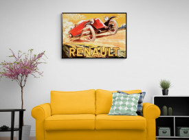 Tablou vintage masini - Renault