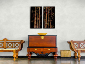 Gilded Bamboo II