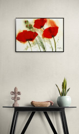 Poppies in the Wind IV