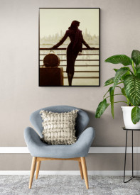 Tablou living cuplu - Port of Call