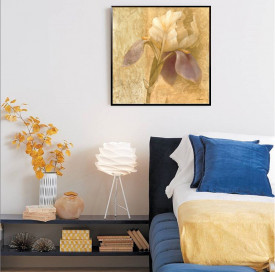 Tablou living flori - Brocade Iris - Img 2