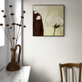 Tablou living flori - Flower And Leaves