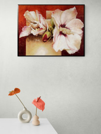 Tablou living flori - Hibiscus II - Img 2