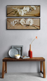 Tablou living flori - Les Orchides III - Img 3