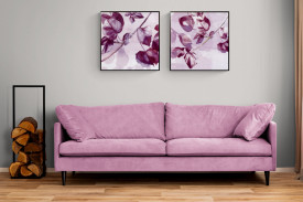 Tablou living flori - Light and Shade I