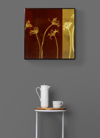 Tablou living flori - Stems I