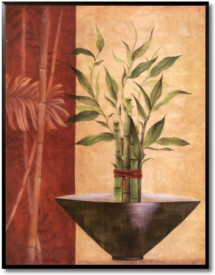 Tablou living tema Asia - Lucky Bamboo I