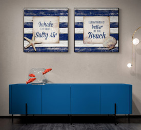 Tablou living tema marina - Beach