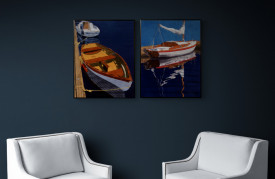 Tablou living tema marina - Lonestar