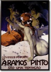 Tablou reclama vintage - A. Ramos Pinto