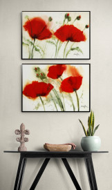 Poppies in the Wind IV