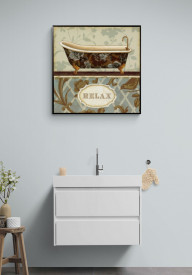 Tablou baie - Bathroom Bliss I - Img 2