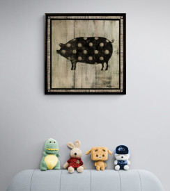 Tablou bucatarie - Polka Pig II - Img 2