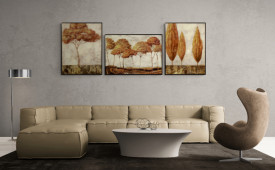 Tablou living copaci - Spice View