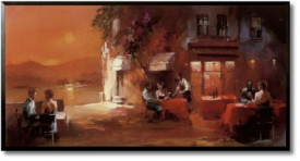 Tablou living - Dinner for Two I