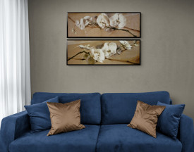 Tablou living flori - Les Orchides III - Img 4