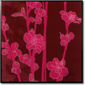 Tablou living flori - Plum Blossom I