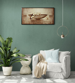 Tablou living flori - Silver Orchid I - Img 3