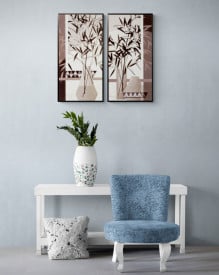 Tablou living - Silver Bamboo II